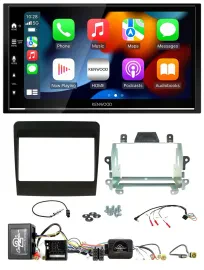 Kenwood DAB USB Bluetooth 2DIN Lenkrad Autoradio für Porsche 911 11-17 MOST-Soun