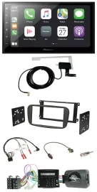 Автомагнитола Pioneer 2DIN Bluetooth DAB USB для Ford Focus, C-Max, Galaxy