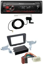 Автомагнитола для Suzuki Baleno (EW, с 2016) Pioneer 1-DIN, USB, DAB, MP3, AUX