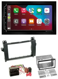 ESX 2DIN DAB USB MP3 Bluetooth Autoradio für Mercedes B-Klasse T245 05-11