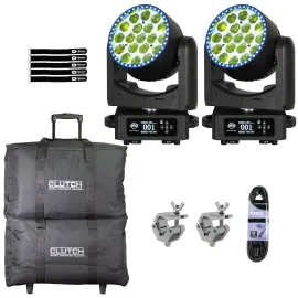 Прибор с полным движением American DJ Vizi Pix Z19 RGBL с аксессуарами (пара)