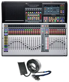 Presonus STUDIOLIVE 32SX 32-Ch. 22-Bus Digital Mixer Interface+XLR Snake Cable
