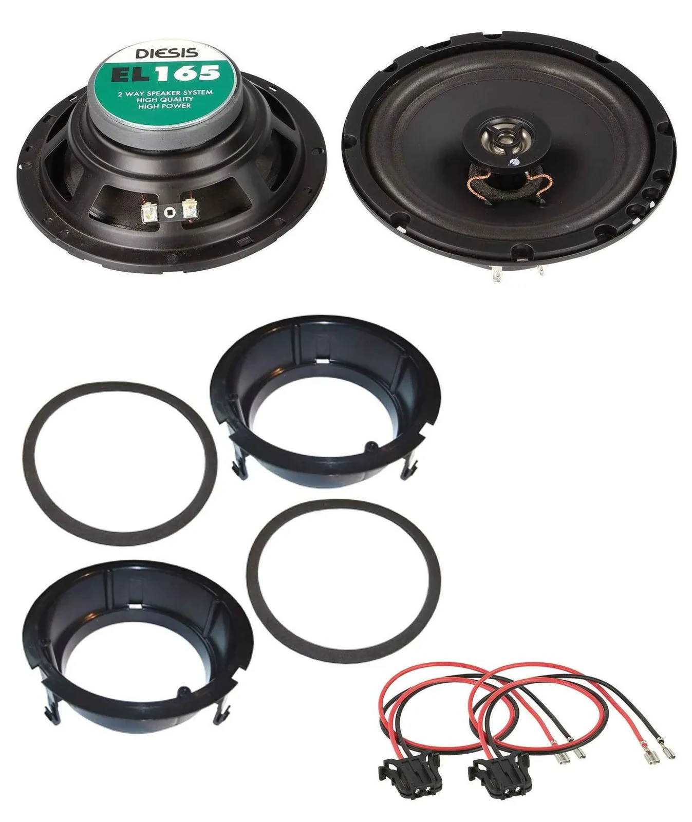 Автомобильный динамик ACV 6.5" 100W 2‑полосный для Mercedes E‑Class седан (задние)