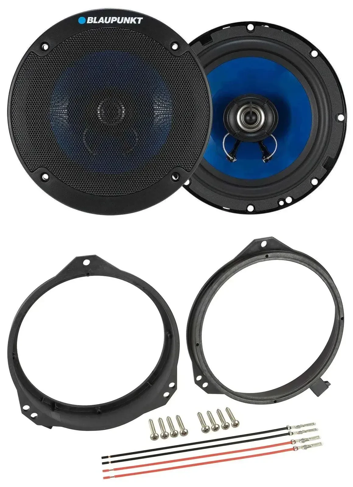 Blaupunkt 2-Wege 250Watt 16,5cm Lautsprecher für Opel Astra Corsa Omega Tigra Ve