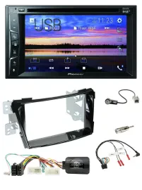 Pioneer Bluetooth 2DIN USB DVD DAB Lenkrad Autoradio für Hyundai i40 ab 2011 VF