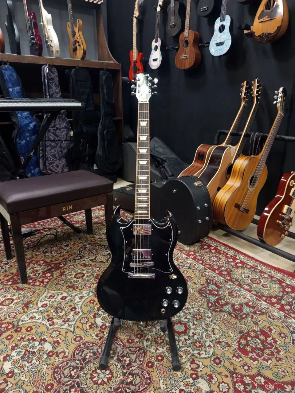 Электрогитара Gibson SG Standard Ebony USA 2019s