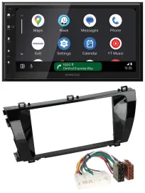 Kenwood DAB Bluetooth USB MP3 2DIN Autoradio für Toyota Corolla (ab 2014)