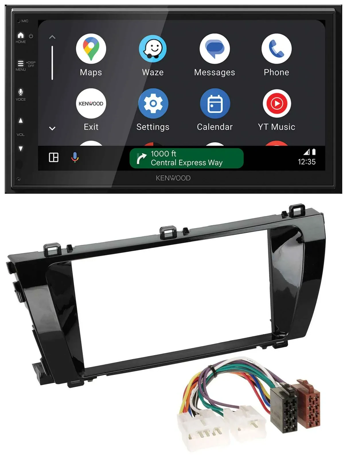 Kenwood DAB Bluetooth USB MP3 2DIN Autoradio für Toyota Corolla (ab 2014)
