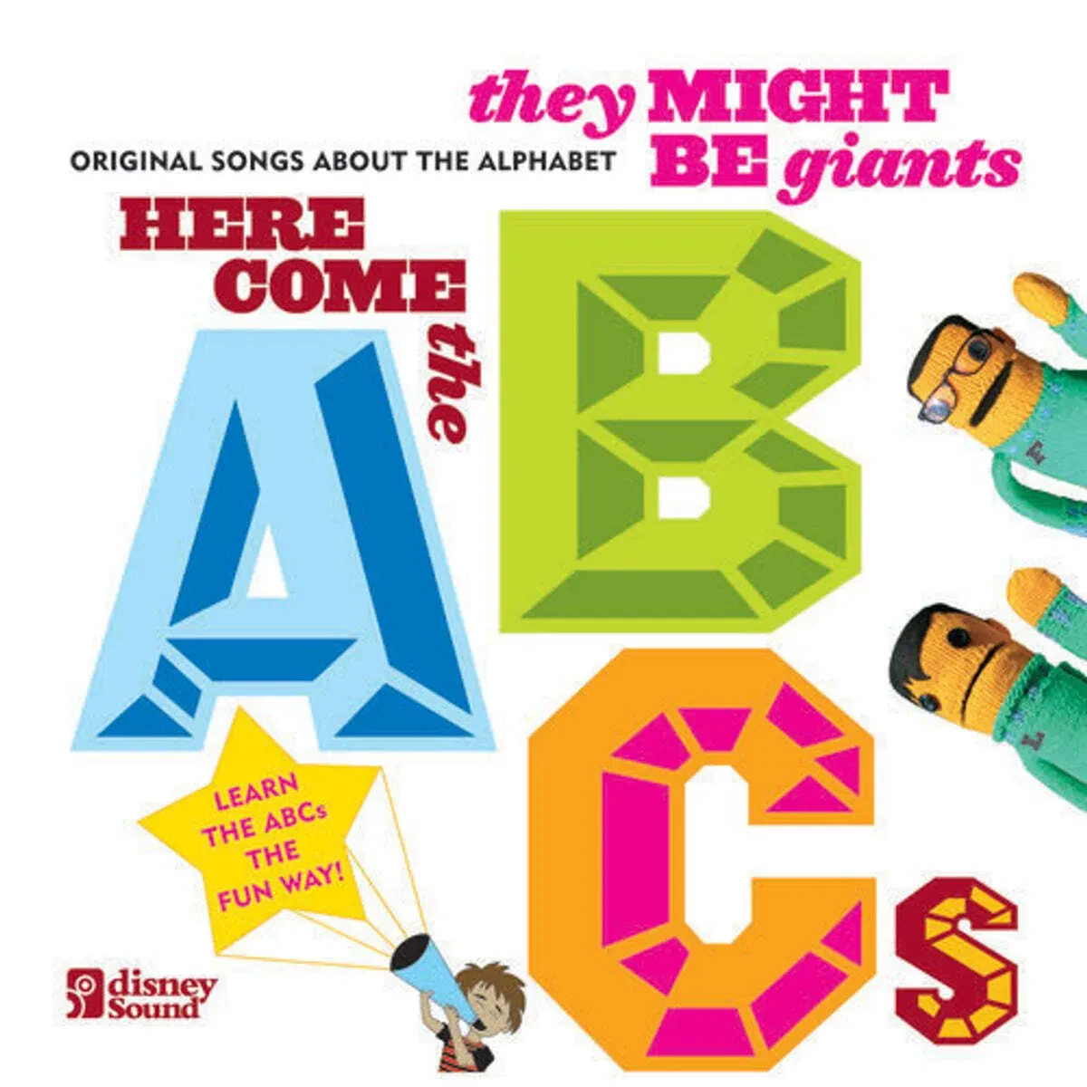 Виниловая пластинка They Might Be Giants - Here Come The ABCs [Clear Vinyl] NEW Vinyl