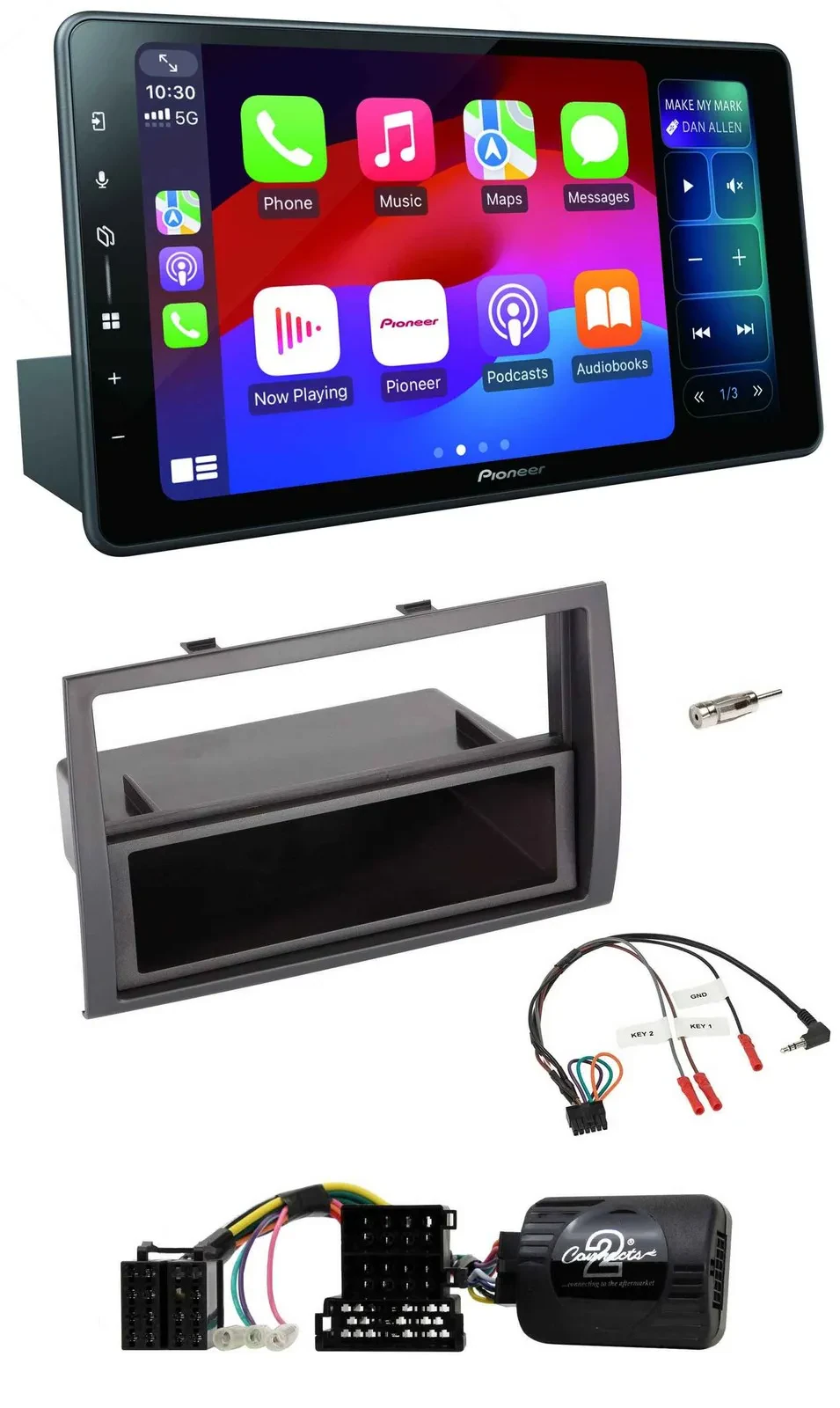 Pioneer Bluetooth DAB Lenkrad USB Autoradio für Citroen Jumper Peugeot Boxer 06-