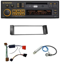 Pioneer DAB MP3 USB Bluetooth Autoradio für Audi A3 8L 00-03 A6 C5 00-04 Aktivsy