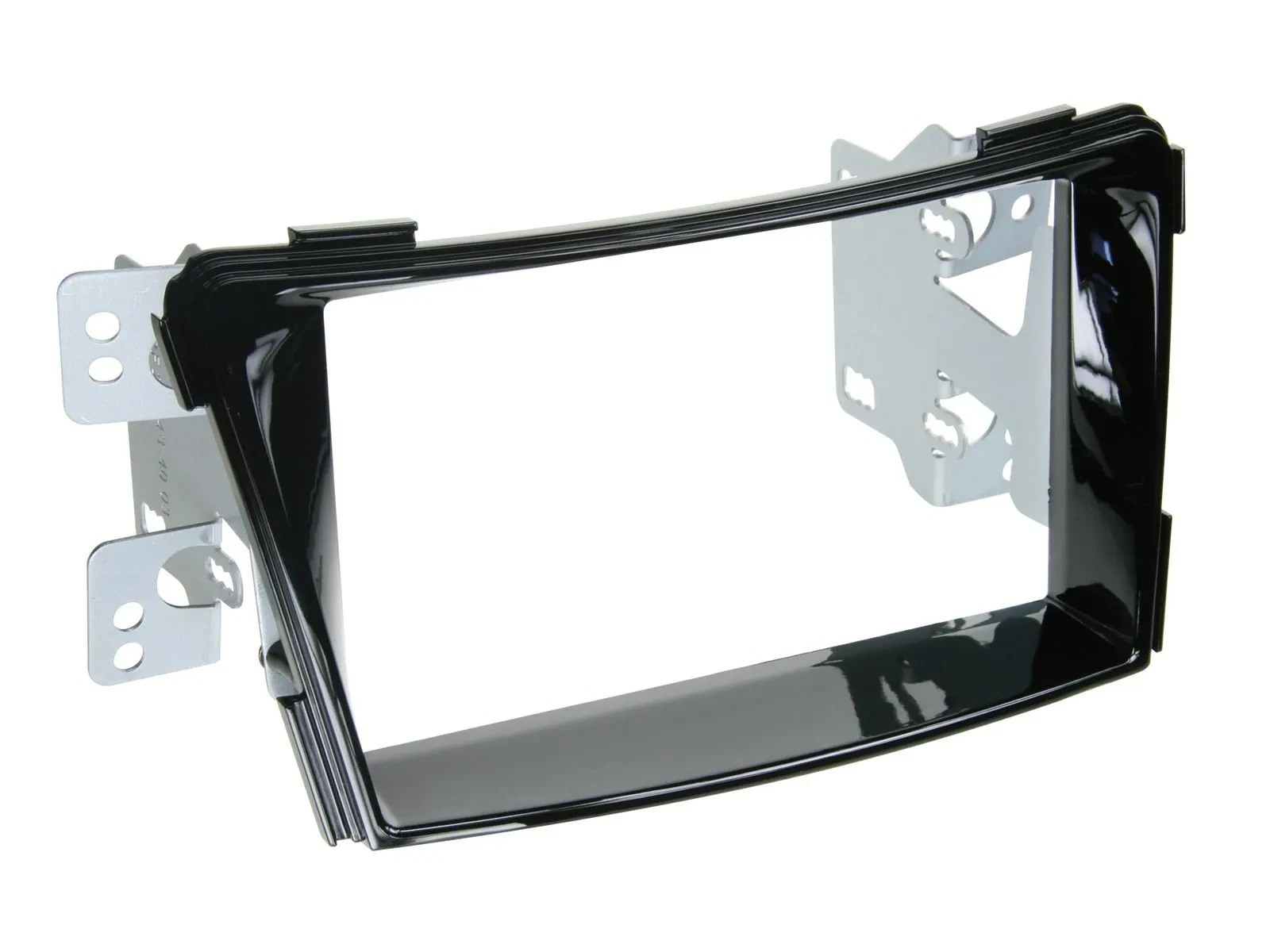 Radioblende Set Doppel DIN Autoradio für Hyundai i40 ab 2011 KLavierlack