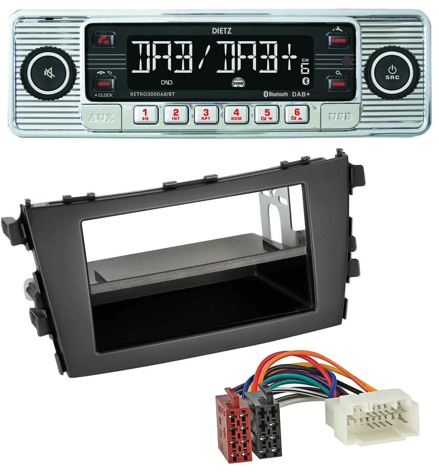 Автомагнитола для Suzuki Celerio (LF, с 2014) Dietz Bluetooth MP3 DAB USB