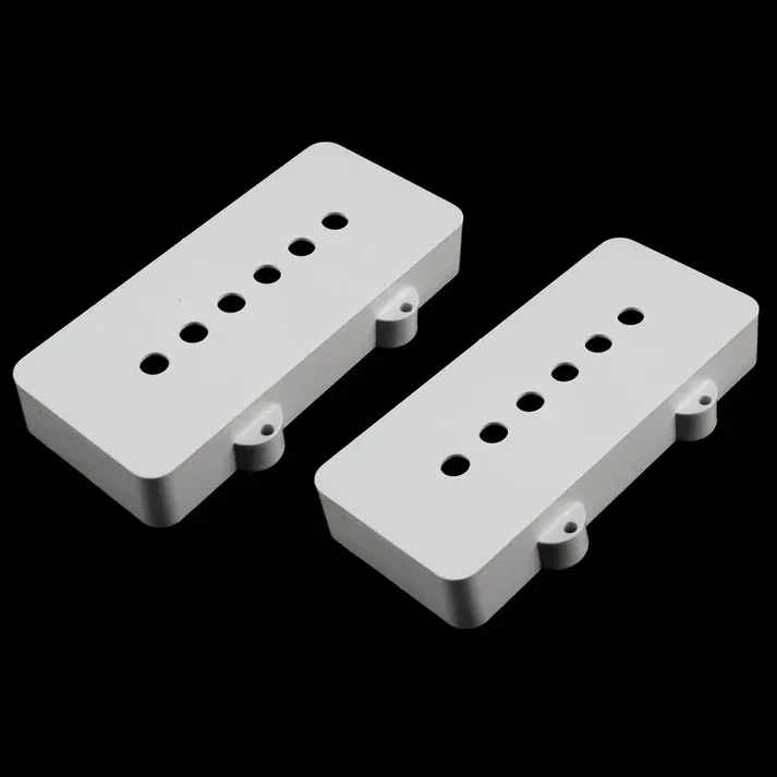 Allparts Pickup Covers for Fender Jazzmaster, PARCHMENT, Set of 2