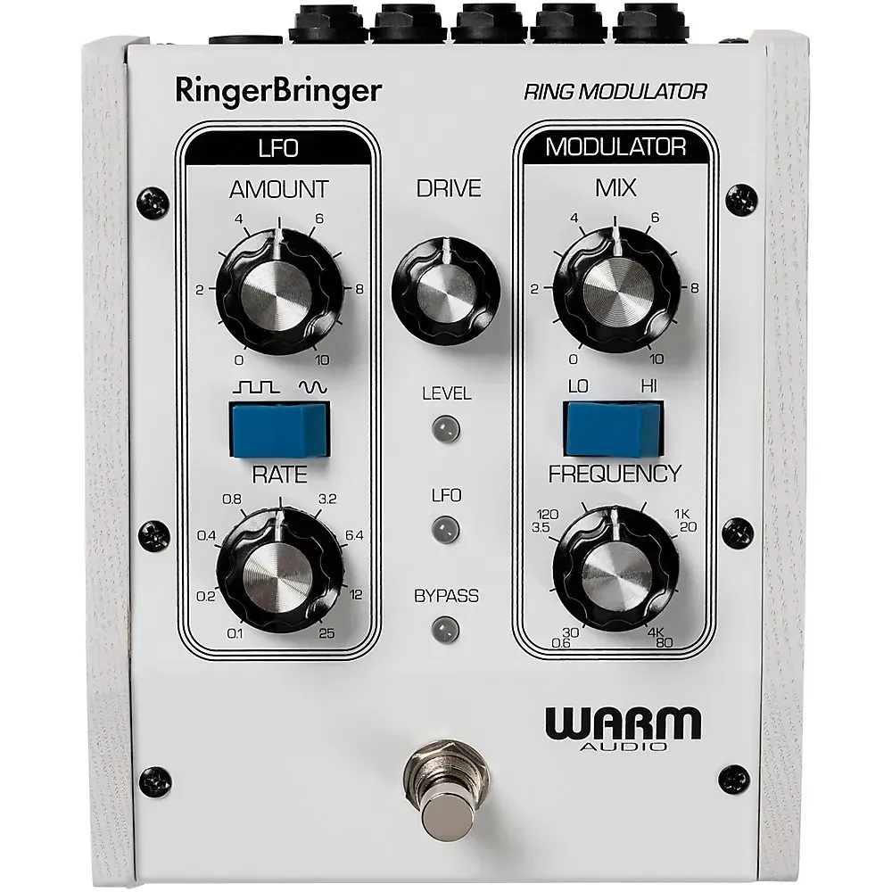 Педаль эффектов для электрогитары Warm Audio RingerBringer Ring Modulator Limited Edition White