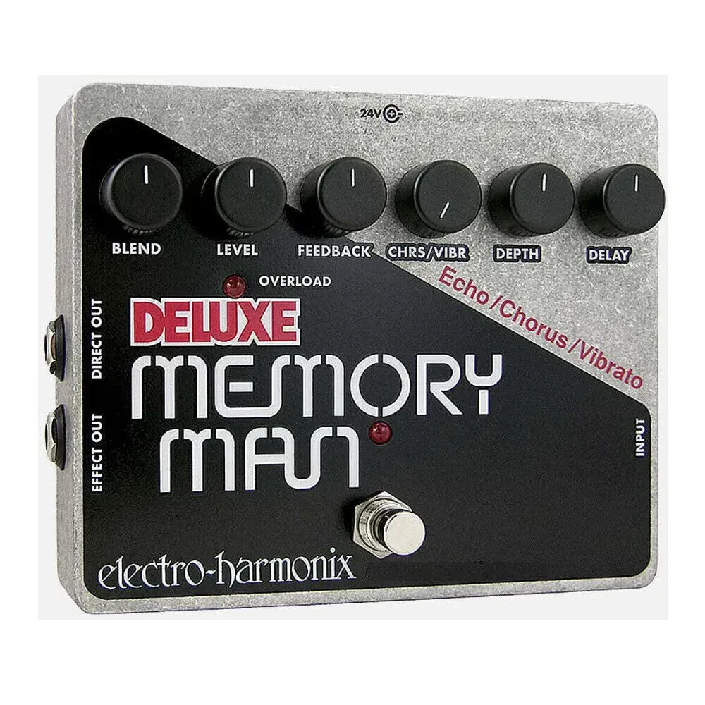 Педаль эффектов для электрогитары Electro-Harmonix Deluxe Memory Man Delay
