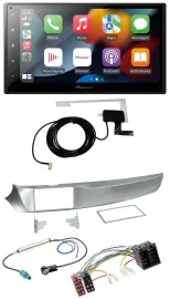 Автомагнитола для Alfa Romeo Giulietta (2010–2013) Pioneer 2DIN, USB, Bluetooth, DAB, MP3