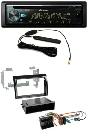 Pioneer CD MP3 AUX DAB USB Autoradio für Citroen Jumper 06-11 Quadlock piano sch