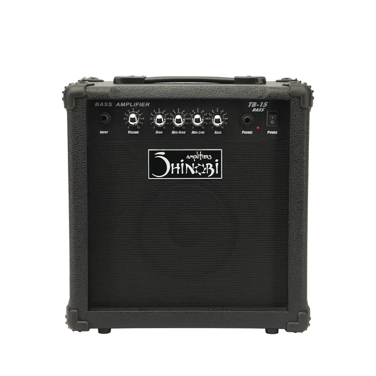 Комбоусилитель для бас-гитары Shinobi TB-15 Bass Black 15W 1x6.5