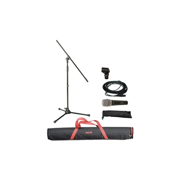 Набор Superlux MSK10B-X: микрофон D10B с чехлом и держателем, стойка с чехлом