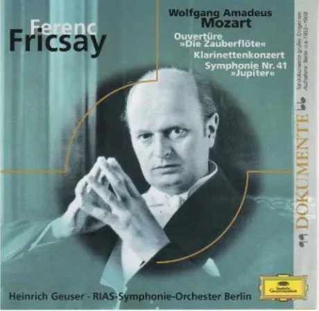 FERENC FRICSAY - Mozart: Sinfonie 41 / Klarinettenkonzert Kv 622 (CD)