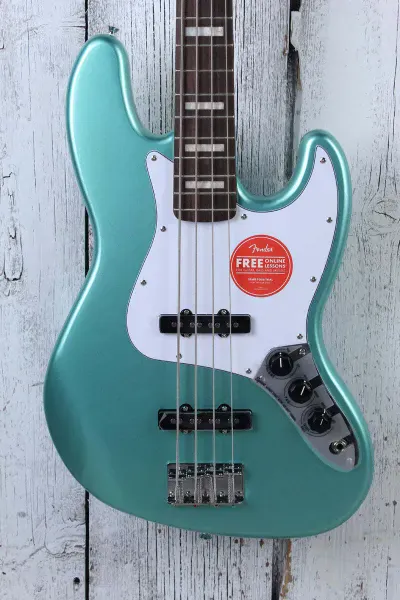 Squier Affinity Series Active Jazz Bass 4 String Electric Bass Guitar