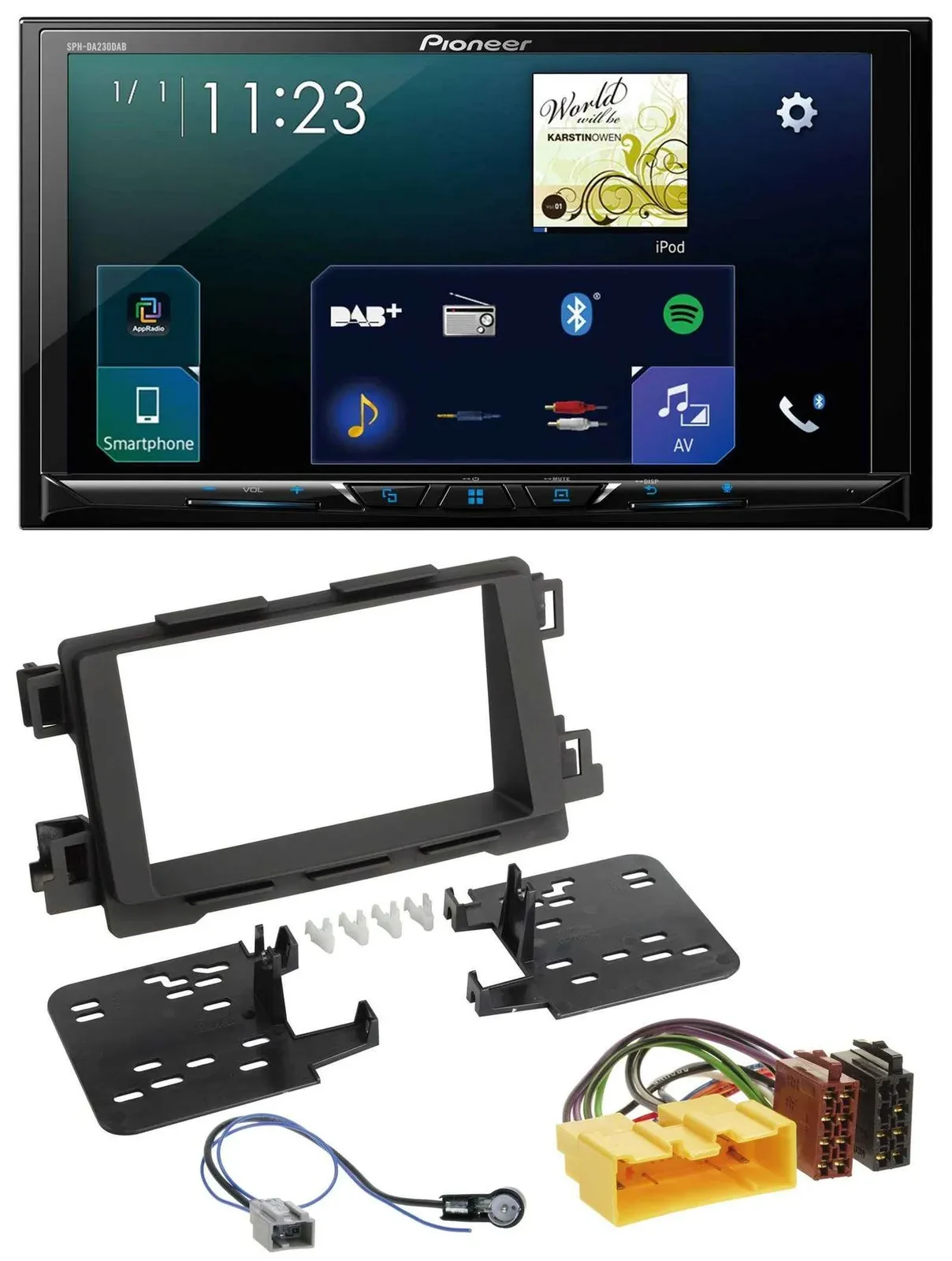 Pioneer MP3 Bluetooth USB 2DIN DAB Autoradio für Mazda 6 2013 2015 CX-5 ab 2012