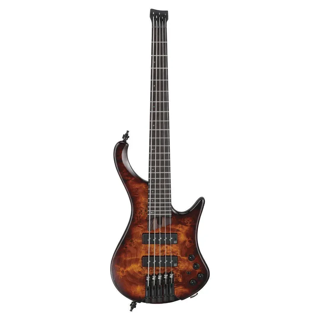 Ibanez EHB1505S EHB Ergonomic Headless Bass 5-String, Dragon Eye Burst Low Gloss