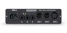Rockboard RBO B MOD 3 V2 RockBoard Module 3 V2 with XLR, TRS for Vocal