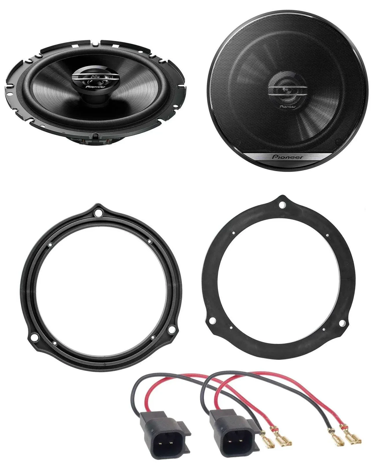 Акустическая система для Ford Fiesta/Kuga/Galaxy Pioneer 16.5 см, 2‑полосная, 300W, задняя дверь