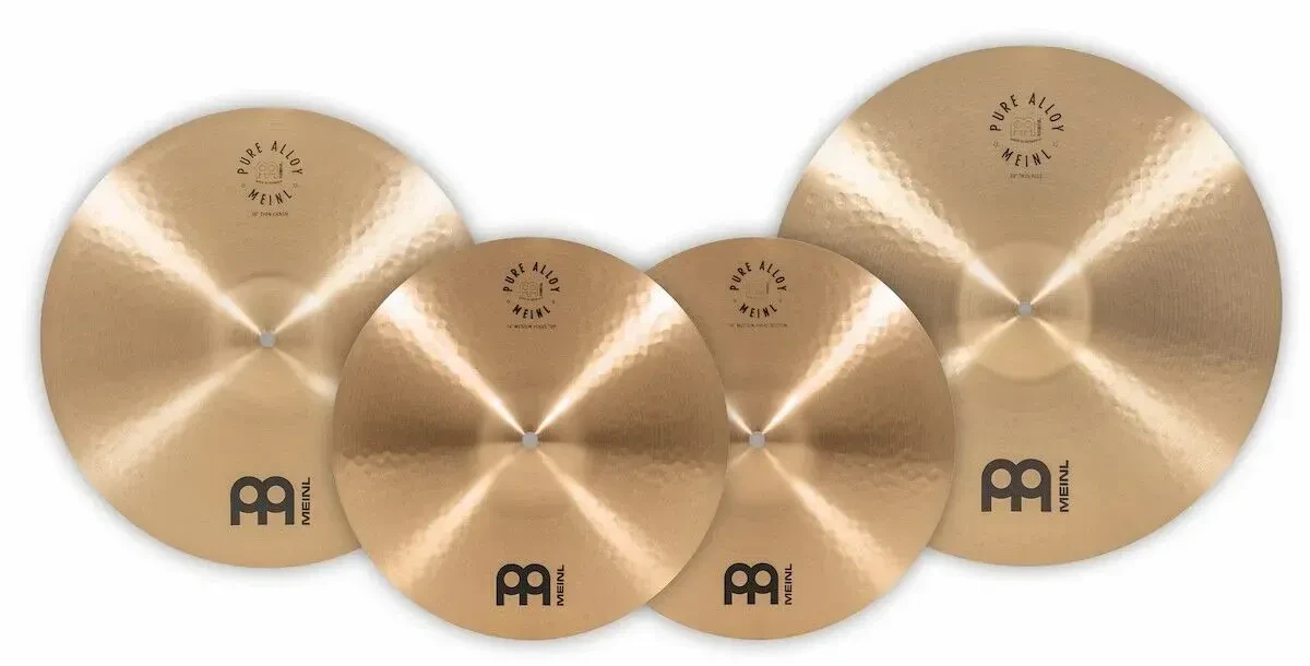 Набор тарелок для барабанов MEINL PA-CS2 Pure Alloy Complete
