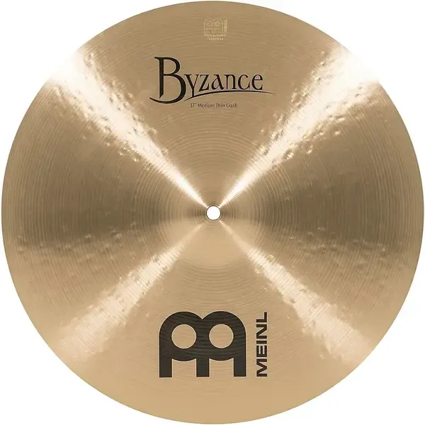 Тарелка барабанная MEINL 17" Byzance Medium Thin Crash