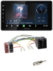 Kenwood MP3 Bluetooth USB DAB Autoradio für Porsche Boxster (1996-2004)