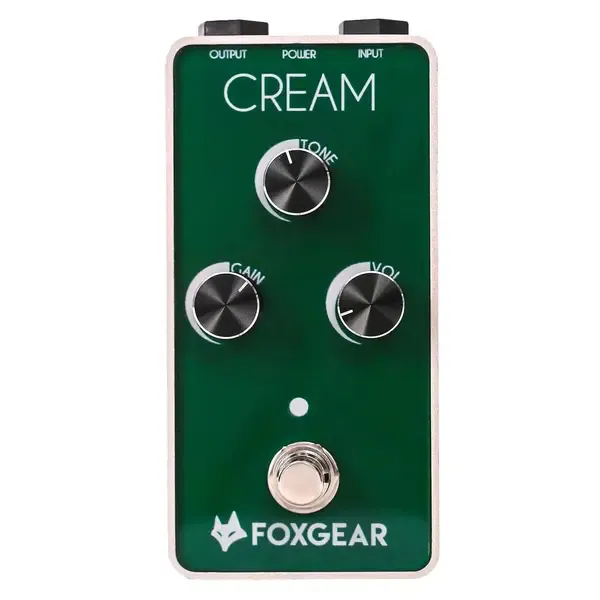 Педаль эффектов для электрогитары Foxgear Cream Overdrive
