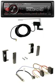 Pioneer MP3 AUX CD DAB USB Autoradio für Audi TT (1998-2006) - ISO