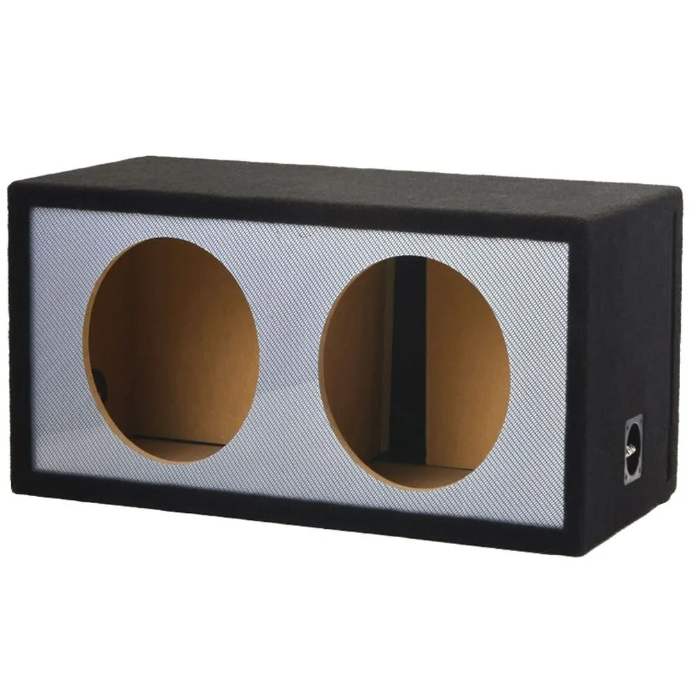 Atrend 12DVNC Dual 12" Vented Subwoofer Enclosure - Sonic Electronix