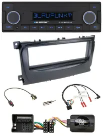 Blaupunkt DAB USB Bluetooth Lenkrad Autoradio für Ford S-Max Mondeo 07-14 schwar