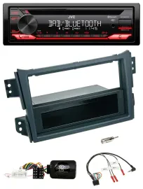 JVC CD DAB USB Bluetooth Lenkrad Autoradio für Opel Agila B Suzuki Splash 2008-2