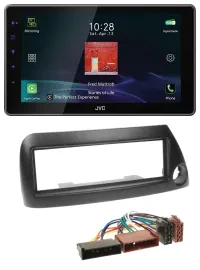 JVC DAB MP3 Bluetooth USB Autoradio für Ford Ka (bis 2008) - schwarz