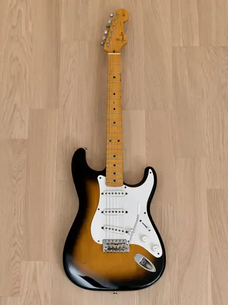 Электрогитара Fender '57 Stratocaster Vintage Reissue ST57-53 Sunburst w/gigbag Japan 1992