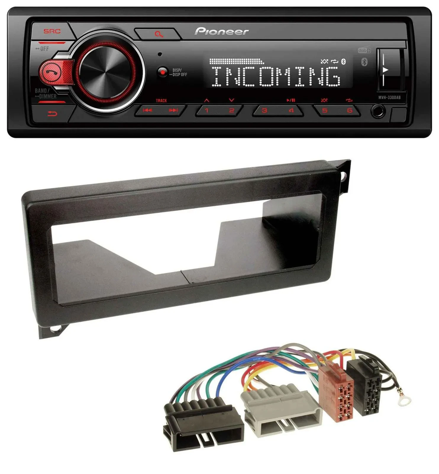 Pioneer Bluetooth USB DAB MP3 Autoradio für Chrysler Voyager Vision Neon Jeep Gr