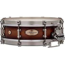 Pearl Philharmonic Maple Snare Drum 13 x 4 in. Gloss Barnwood Brown