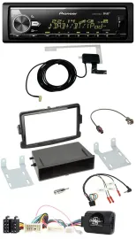 Pioneer Bluetooth DAB USB Lenkrad Autoradio für Dacia Dokker Lodgy Sandero ab 12