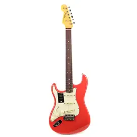 Электрогитара Fender American Vintage II 1961 Stratocaster Left-handed Fiesta Red