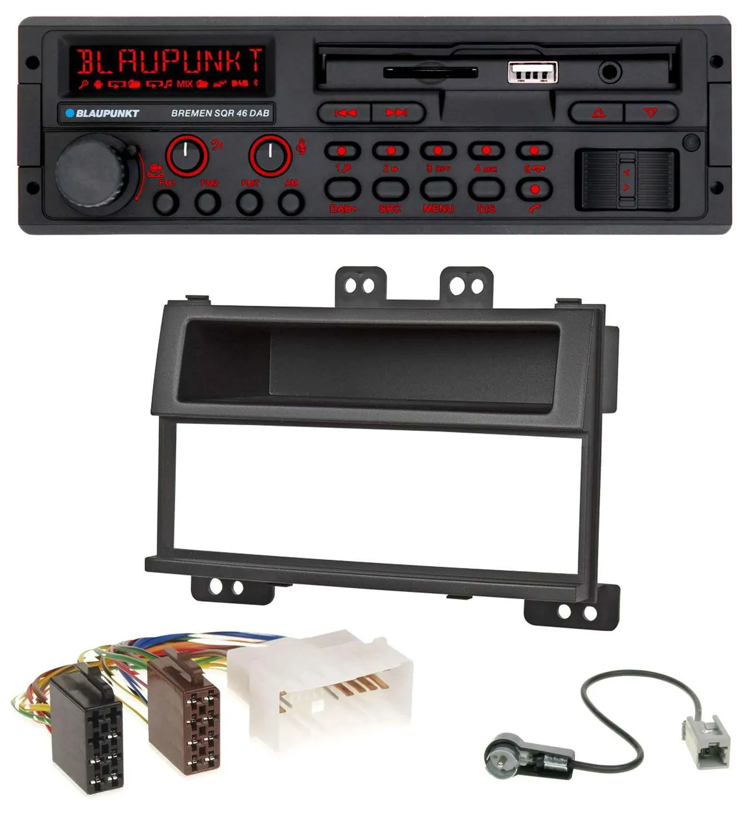 Blaupunkt SD MP3 USB Bluetooth DAB Autoradio für Hyundai i20 (2008-2011)