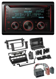 Pioneer 2DIN DAB MP3 Bluetooth USB CD Autoradio für BMW 3er 1999-2001 5 Schalter