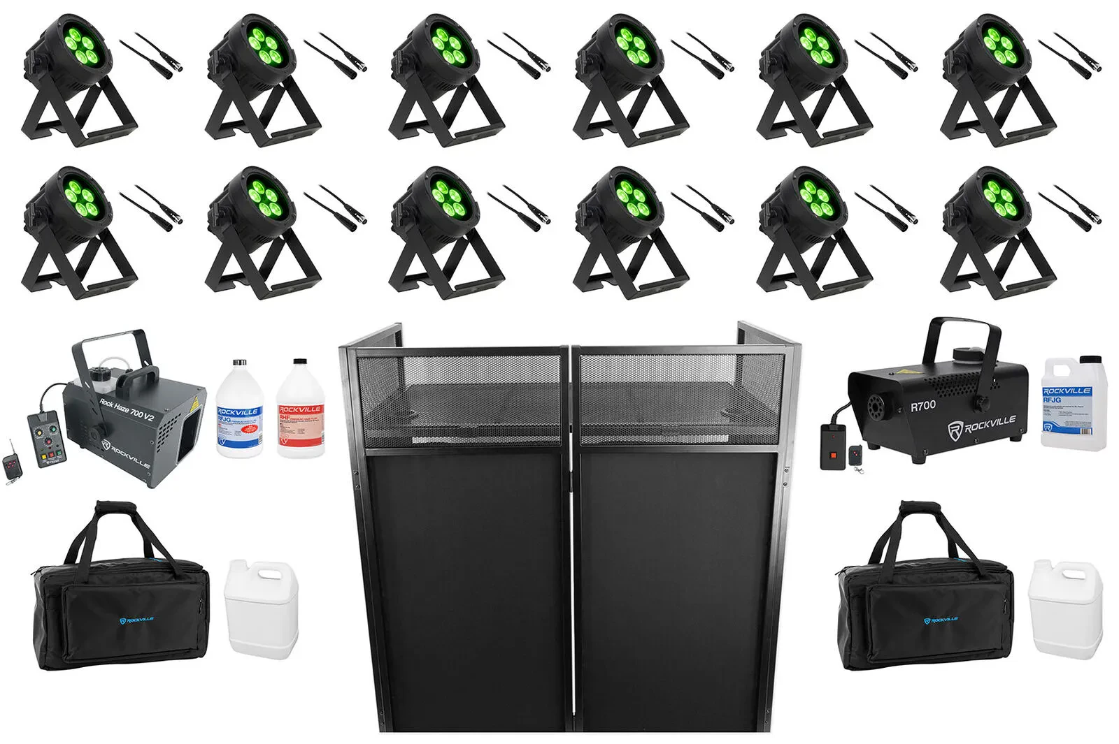 Комплект светового оборудования American DJ Encore LP5I+ROCKBOOTH+R700+RFJG-4