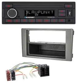 Blaupunkt MP3 AUX USB 1DIN Autoradio für Iveco Daily (06-14) dunkelgrau