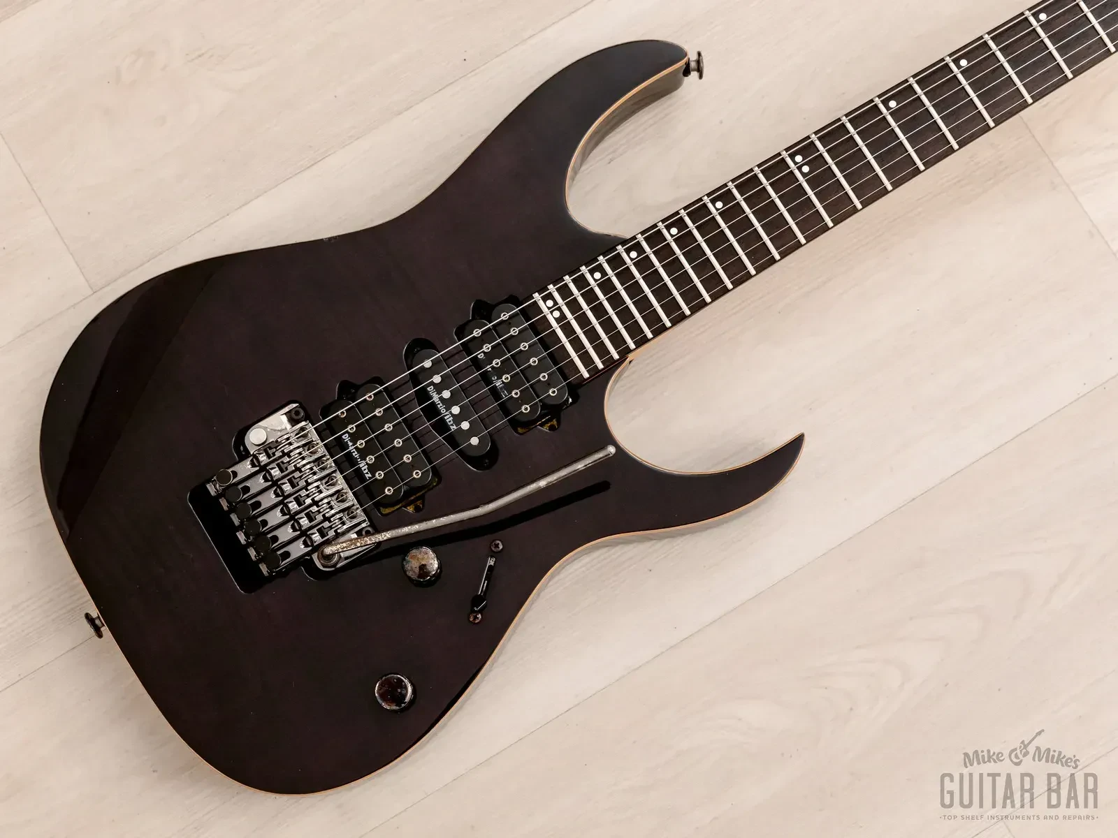 2012 Ibanez Prestige RG2770Z Devils Shadow Flame Top w/ Case & Hangtags