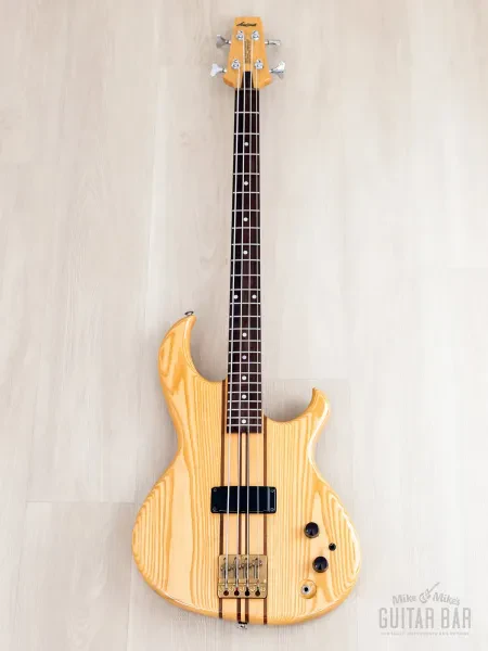 Aria Pro II SB-700 сквозной гриф, Natural, 1981, Япония (Matsumoku